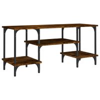 Szafka pod TV, przydymiony dąb, 102x35x45,5 cm