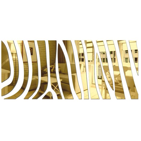 Dekoracyjne Lustro Akrylowe ZEBRA zdjęcie 1