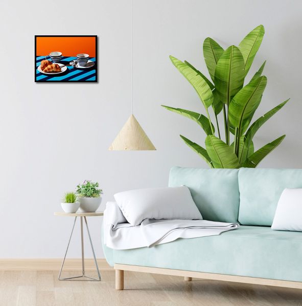 Plakat 40x30cm Croissanty zdjęcie 4