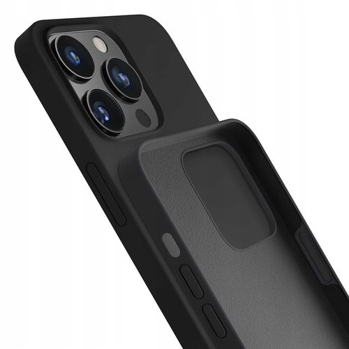 Etui plecki 3mk Silicone Case Czarne do Apple iPhone 16 na Arena.pl