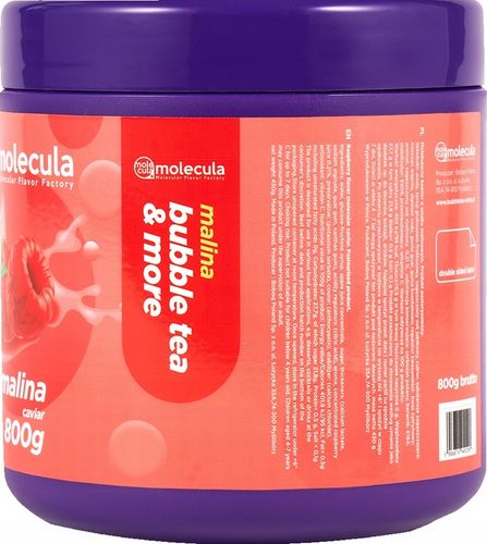 Molecula - KULKI do BUBBLE TEA - 0.8kg - MOLEKULARNY KAWIOR - MALINA na Arena.pl