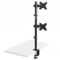 Uchwyt na dwa monitory 13"-27" TV wieszak na monitor biurkowy do monitora