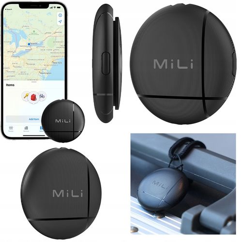 Lokalizator GPS LiTag MiLi IOS APLLE do plecaka kluczy bagażu roweru obroży na Arena.pl