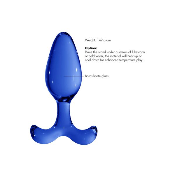 Expert - Glass Butt Plug zdjęcie 7