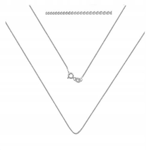 Łańcuszek Srebro pr. 925 Elegancki Damski Rodowany Spiga | 60 cm x 1,2 mm na Arena.pl