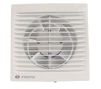 Wentylator domowy ścienny biały wyłącznik czasowy fi 125 230V 16W 180m3/h 35dB VENTS