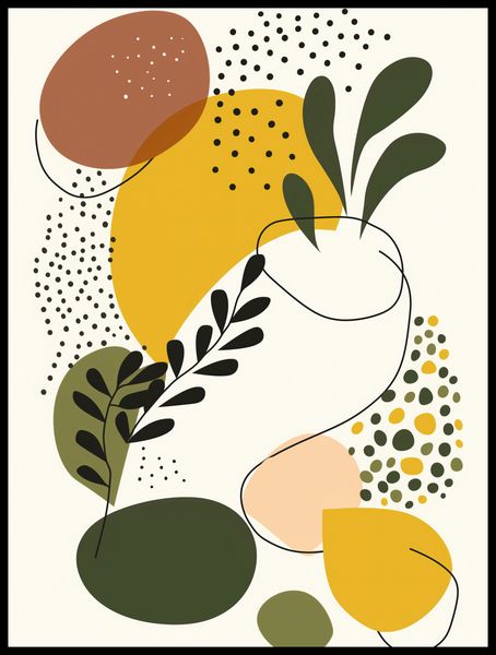 Plakat 60x80cm Botaniczne Impresje zdjęcie 2