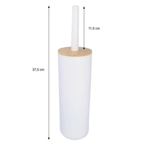 SZCZOTKA DO WC ŁAZIENKI BIAŁA BAMBUS na Arena.pl