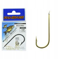 Haczyk Haczyki KAMIKAZE ROUND Nr 12 (10szt) ZŁOTE