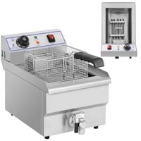 frytownica gastronomiczna nastawna elektryczna - 10 l 3200 w