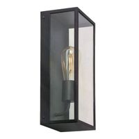 Kinkiet ścienny zewnętrzny Gardena Clasica ABR-KZL-E27 Abruzzo IP44 czarny