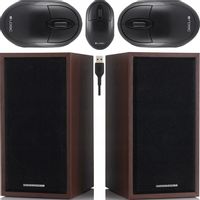 ZESTAW 2W1 GŁOŚNIKI + MYSZKA USB ZESTAW KOMPUTEROWY DO KOMPUTERA LAPTOPA PC