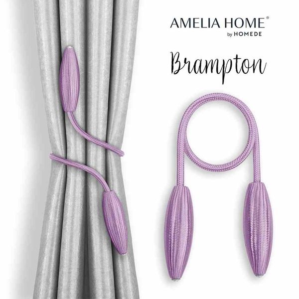 CURTBIN/AH/BRAMPTON/PLUM/2PCS zdjęcie 1