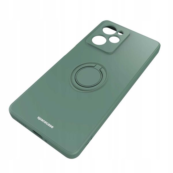Spacecase Silicone Ring Poco X5 Pro 5G Dark Green zdjęcie 4