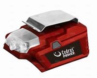 POWERBANK USB LATARKA LED POWER+ CEDRUS CHPLi