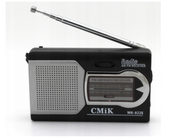 Mini Radio Kieszonkowe AM/FM - Kompaktowe, Na Baterie, Wyjście Słuchawkowe