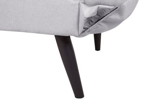 Sofa rozkładana jasnoszara BREKKE na Arena.pl
