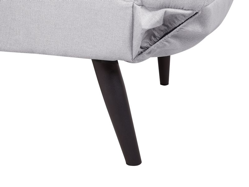 Sofa rozkładana jasnoszara BREKKE zdjęcie 7