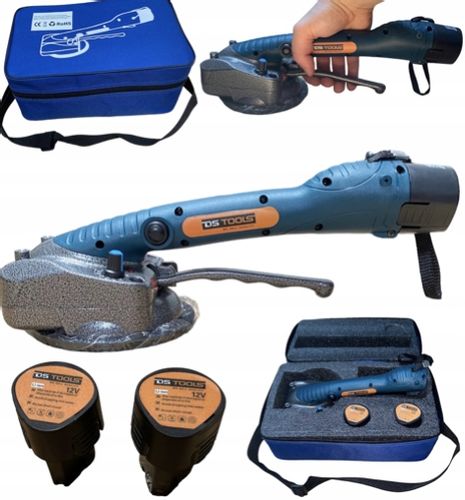 PRZYSSAWKA WIBRUJĄCA DO PŁYTEK WIBRATOR DO POZIOMOWANIA 2xAKU MOCNA 21V PRO na Arena.pl