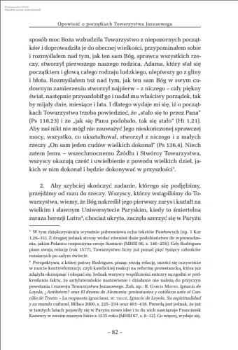 Opowieść o początkach Towarzystwa Jezusowego na Arena.pl