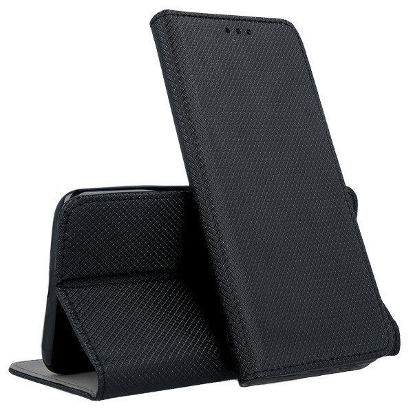 Etui Flip Magnet  Huawei P8 Lite 2017 Czarny zdjęcie 2