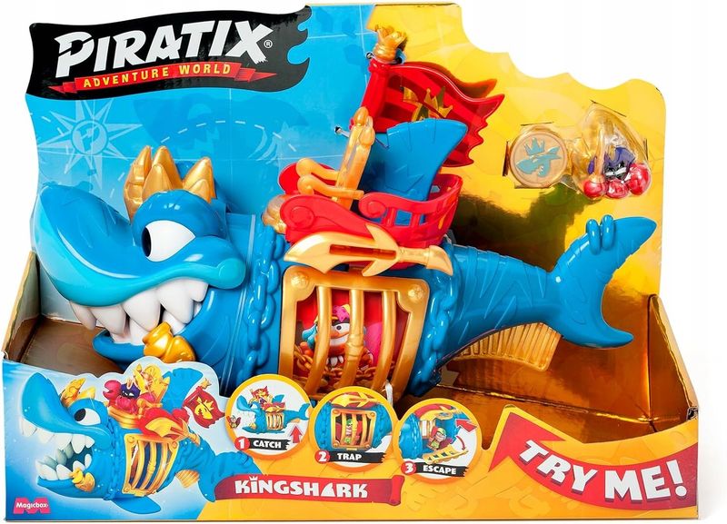Piratix S Playset King Shark zdjęcie 4