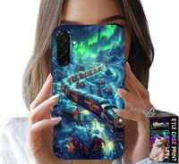 ETUI DO SAMSUNG GALAXY A56 5G - POCIĄG, EKSPRES ŚWIĄTECZNY WZORY + SZKŁO