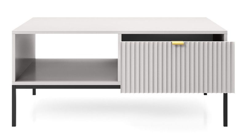 Stolik Delicious ryflowany szary zdjęcie 5