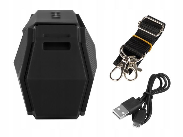 MOCNY GŁOŚNIK BLUETOOTH BOOMBOX BEZPRZEWODOWY RADIO PRZENOŚNY USB SD PASEK zdjęcie 14