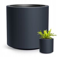 Donica Doniczka Osłonka HEOS DBHER300 Antracyt + WKŁAD