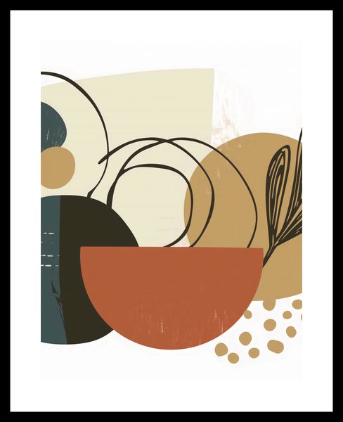Plakat 50x65cm Kolaż Roślin zdjęcie 3