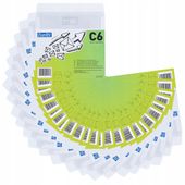 Koperta C6 Biała SK 114x162mm BANTEX 25 szt.