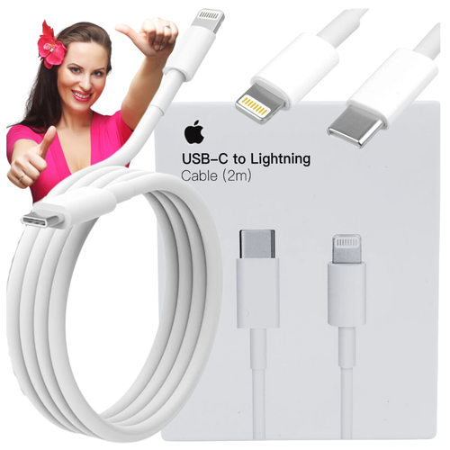 Kabel Przewód Oryginalny Apple USB-C - Lightning 2M na Arena.pl