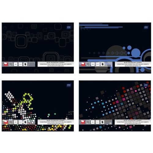 BLOK TECHNICZNY CZARNY A4 10 INTERDRUK 5902277173720 na Arena.pl