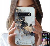 ETUI DO SAMSUNG GALAXY S10 PLUS - ELEGANCKI MARMUREK MODNE KOBIECE WZORY