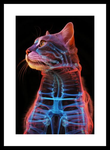Plakat 20x30cm Anatomia Kota na Arena.pl