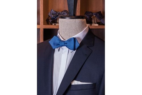 Modna niebieska mucha DIAMOND TIP na Arena.pl