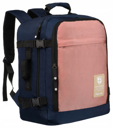 pojemny, podróżny plecak kabinowy z portem usb - peterson na Arena.pl