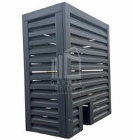 Osłona pompy ciepła 110x50x150 cm antracyt ID489