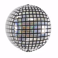 Balon foliowy kula dyskotekowa holograficzna