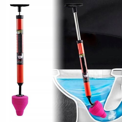 PRZEPYCHACZ DO RUR DO UDRAŻNIANIA KANALIZACJI POMPKA WC SYFONÓW ZLEWU na Arena.pl