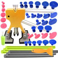 ZESTAW DO WYCIĄGANIA WGNIOTEK KAROSERII USUWANIA WGNIECEŃ ZESTAW 42 el