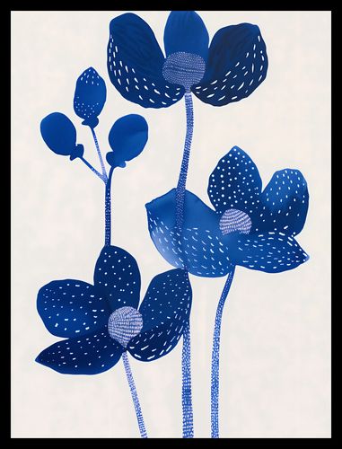Plakat 30x40cm Nocne Kwiaty na Arena.pl