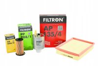 2X FILTRON KOMPLET FILTRÓW RENAULT LAGUNA III 2.0 DCI