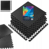MATA PIANKOWA DO ĆWICZEŃ pod sprzęt PUZZLE PIANKOWE do siłowni 6szt