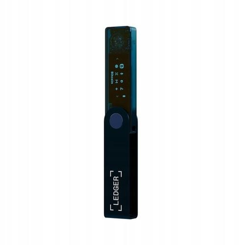 Ledger NanoX bezpieczny portfel kryptowalut BTC ETH Sapphire Blue Bluetooth na Arena.pl