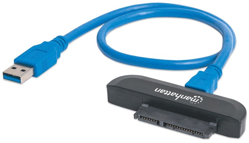 KONWERTER ADAPTER MANHATTAN SUPERSPEED USB 3.0 NA SATA 2.5 CALA zdjęcie 1