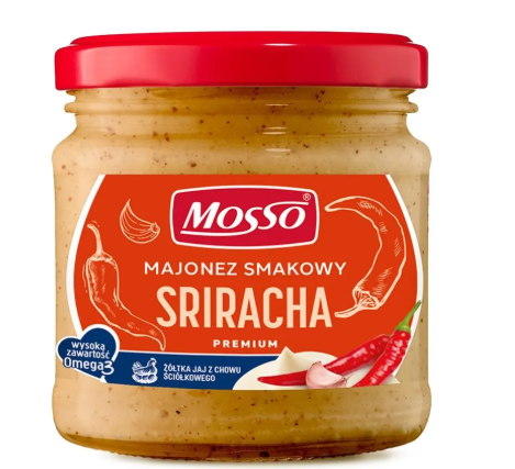 MOSSO MAJONEZ SMAKOWY 200ML SRIRACHA zdjęcie 1