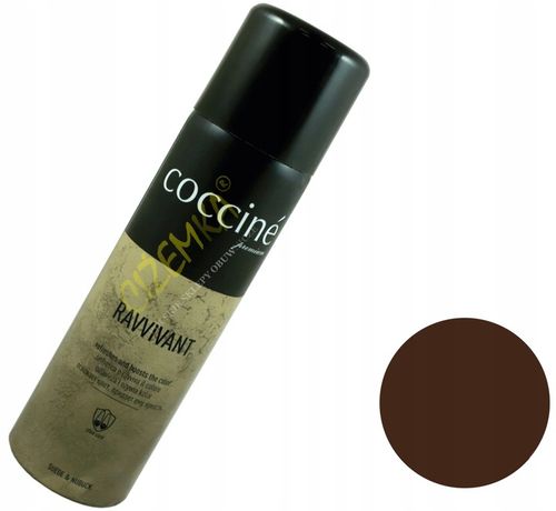 BRĄZOWA FARBA DO BUTÓW ZAMSZOWYCH NUBUKU COCCINE na Arena.pl