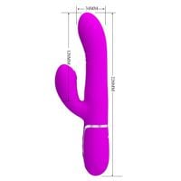 wibrator króliczek, rotacje i pulsacje. stymulacja pochwy, punktu g.